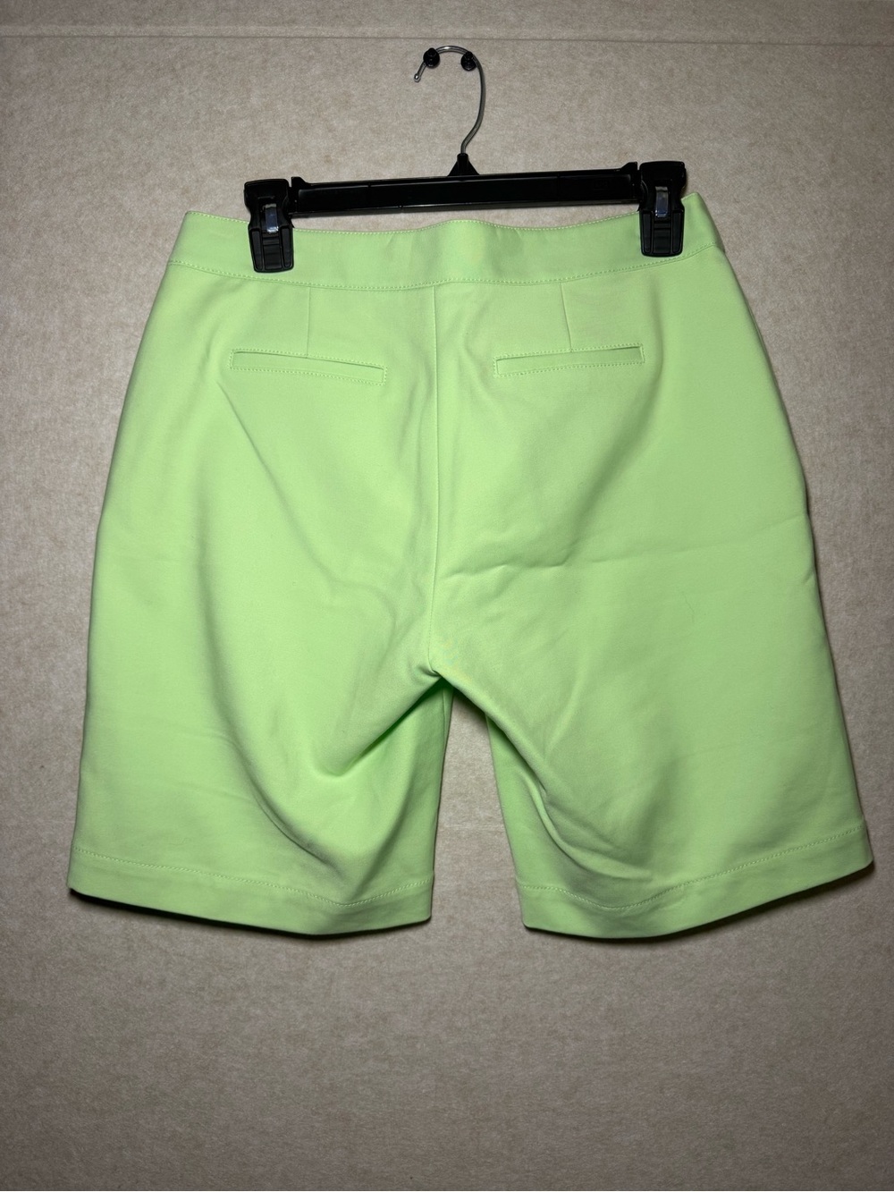 Catherine Malandrino Vintage Summer Spring Lime Neon Green Shorts Size 4 - Picture 5 of 9